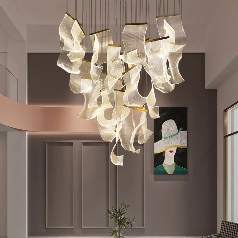 Sustainable Living Guide - Nordic Luxury Acrylic Chandelier Creative Living