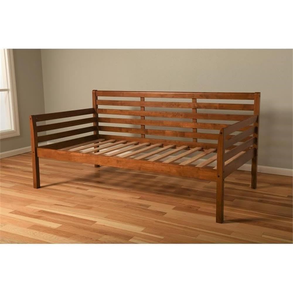 Twin Daybed in Medium Brown, S - đánh giá và giá Sustainable Living Homes